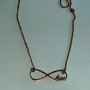 Infinity Love necklace